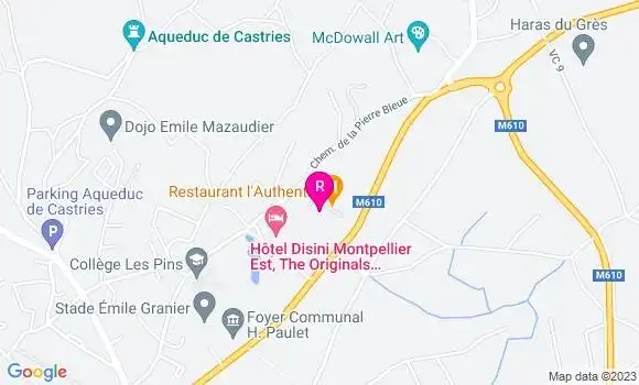 Localisation Restaurant  L