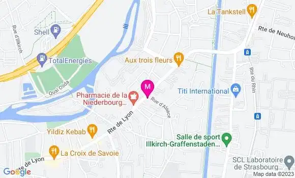 Localisation Café Hostellerie du Jardin