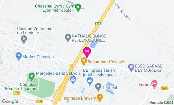 Localisation Restaurant  L