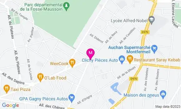 Localisation Restaurant Turc Ocakbasi Antep Sofrasi