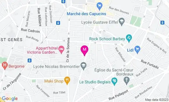 Localisation Restaurant Bar Le 119