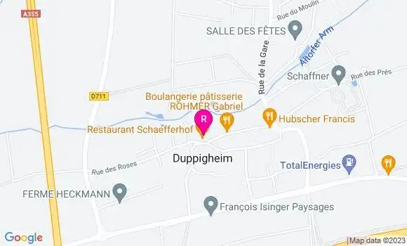 Localisation Restaurant Schaefferhof