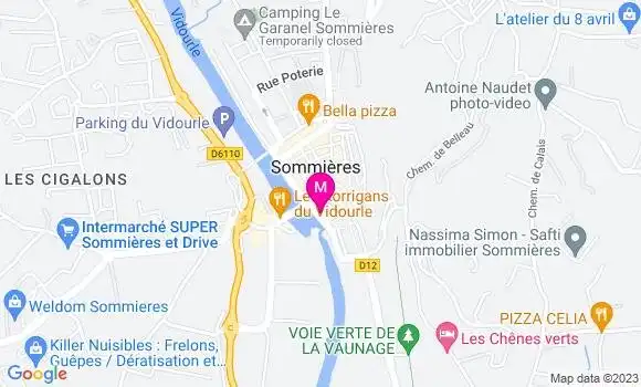 Localisation Restaurant  Le Glacier