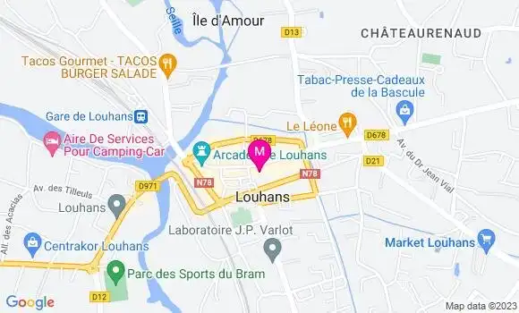Localisation Café Saint Martin