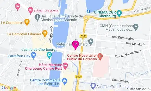 Localisation Restaurant Couscous Chez Zora