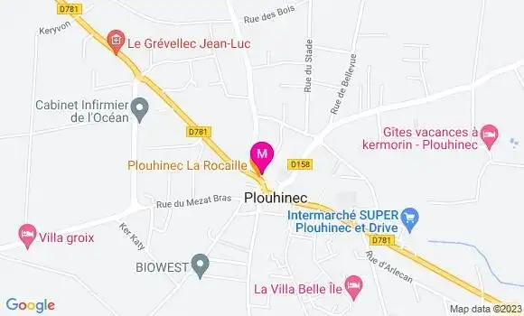 Localisation Restaurant Bar La Cambuse