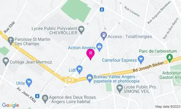 Localisation Restaurant  Le Win