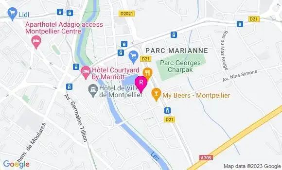 Localisation Restaurant  L