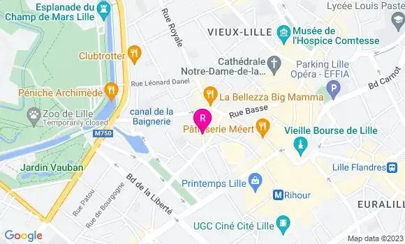 Localisation Restaurant  L