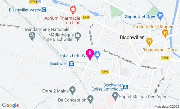 Localisation Café Capvert