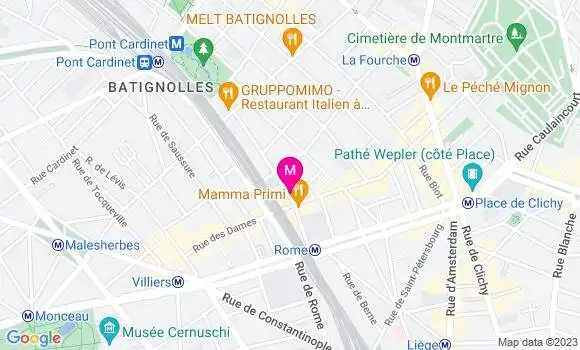 Localisation Restaurant  Pistache le Petit Apéro