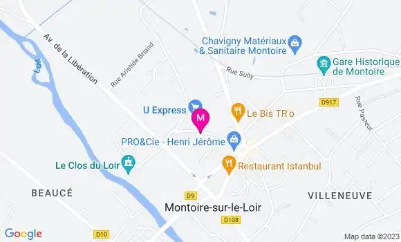 Localisation Restaurant  Le Mermoz