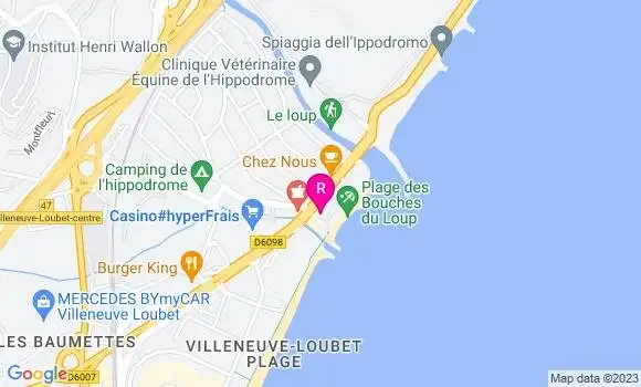 Localisation Pizzeria Piz