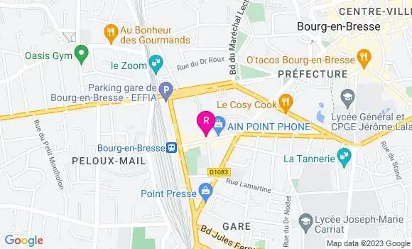 Localisation Restaurant  L