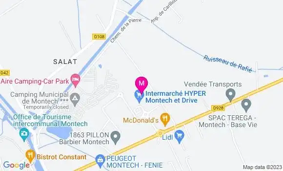 Localisation Restaurant  Le Marmiton