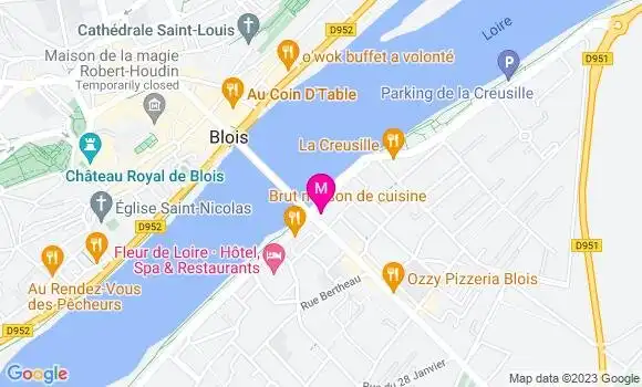 Localisation Restaurant Hôtel Le Pavillon