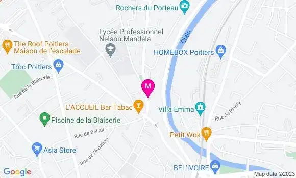 Localisation Restaurant  Au Communard