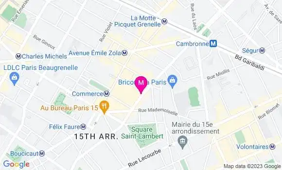 Localisation Restaurant  Le Cherine