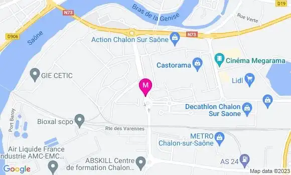 Localisation Restaurant  Le Delia