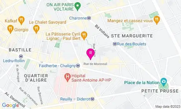 Localisation Restaurant Asiatique Chez He