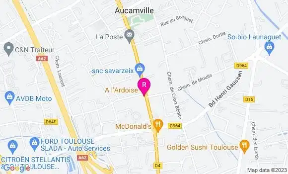 Localisation Restaurant  A l