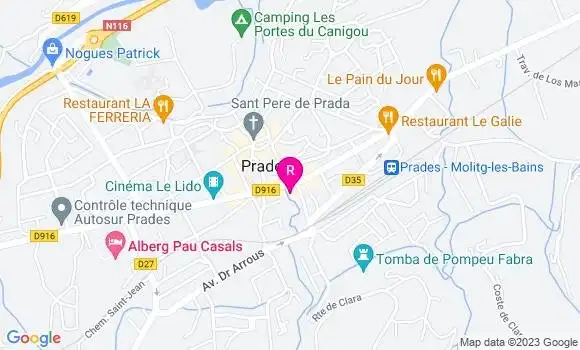 Localisation Pizzeria Le Sphinx