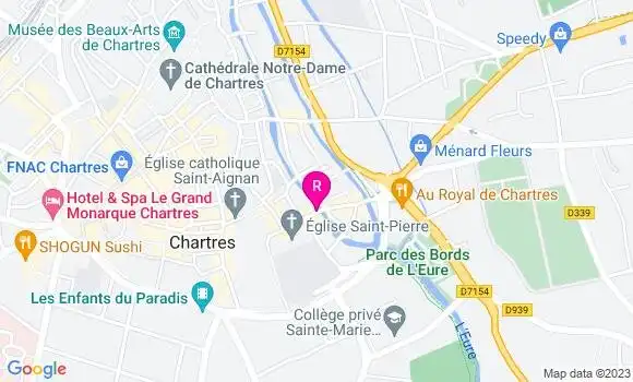 Localisation Restaurant  Le Saint Hilaire