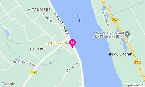 Localisation Restaurant  La Route du Sel