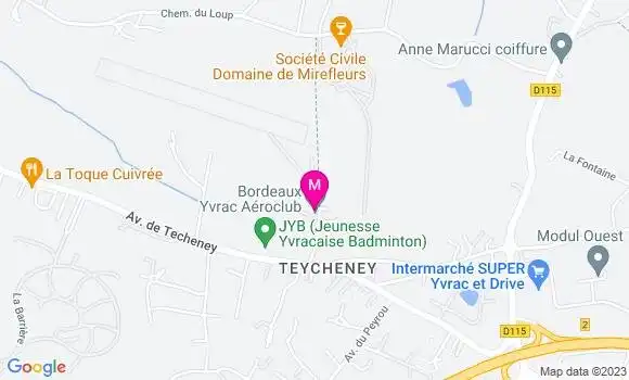 Localisation Restaurant  Le Mirefleurs