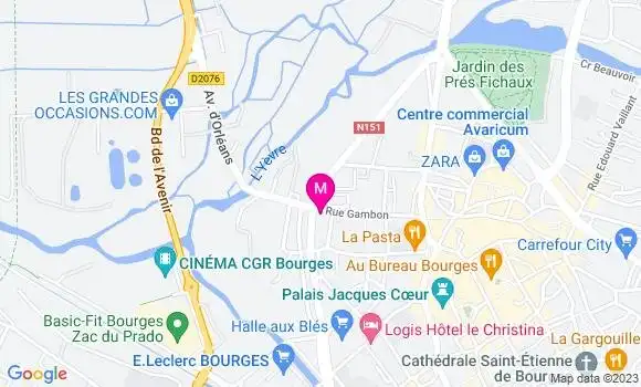 Localisation Bistrot Le 19