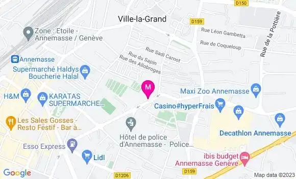 Localisation Restaurant Bar Le Romagny