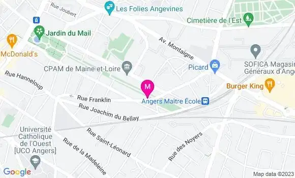 Localisation Le Bistrot de l