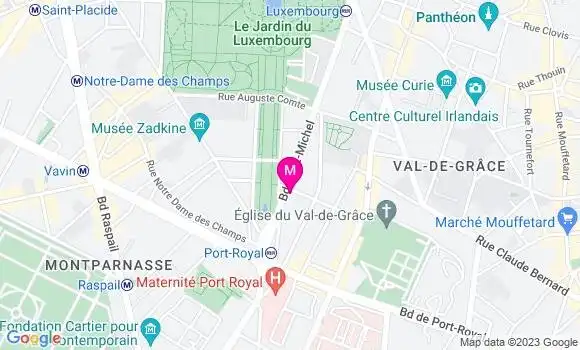 Localisation Restaurant  Le Gamin de Paris