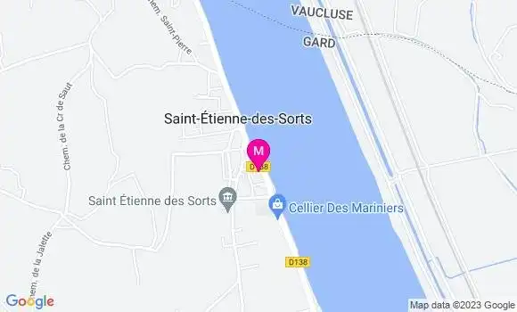 Localisation Restaurant Bar Le P