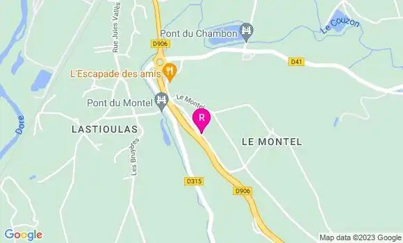 Localisation Restaurant  L Escapade