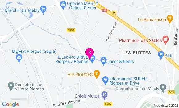 Localisation Restaurant Italien La Villa