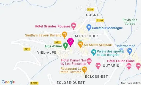 Localisation Restaurant  Le Chalet du Pèr