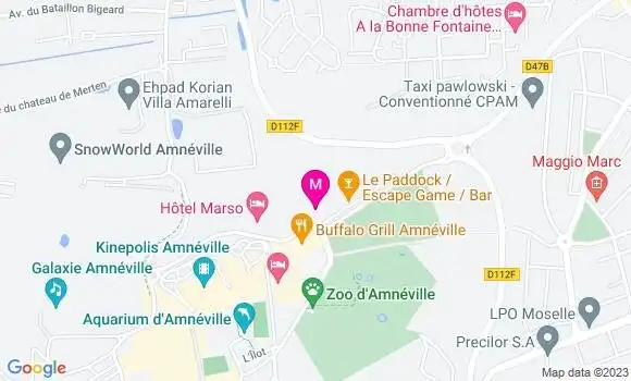 Localisation Restaurant  La Pataterie