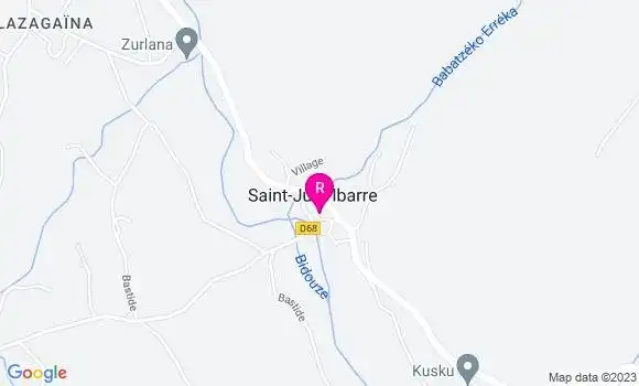 Localisation Auberge Briseteia