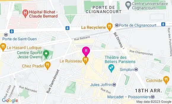 Localisation Restaurant  L