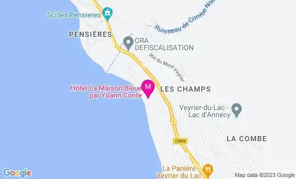 Localisation Restaurant  Le Roc