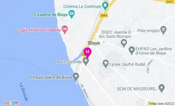 Localisation Restaurant  Le Carma