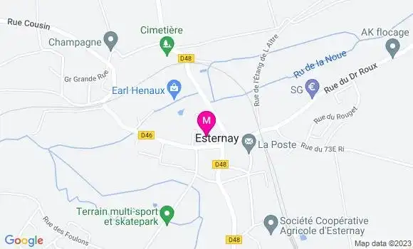 Localisation Brasserie Bh