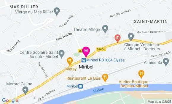 Localisation Restaurant Bar Le Lonchamp