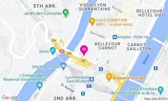 Localisation Restaurant Tapas Calle Latino