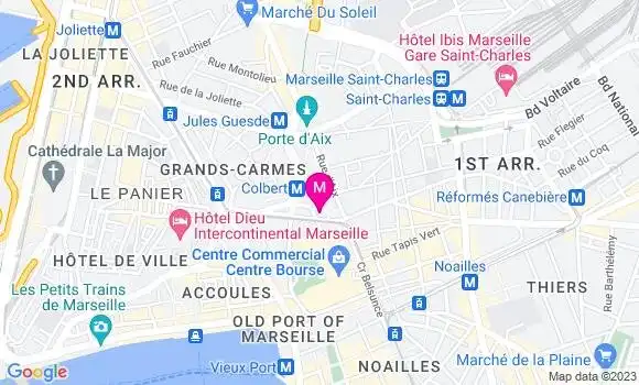 Localisation Restaurant  Le Colbert