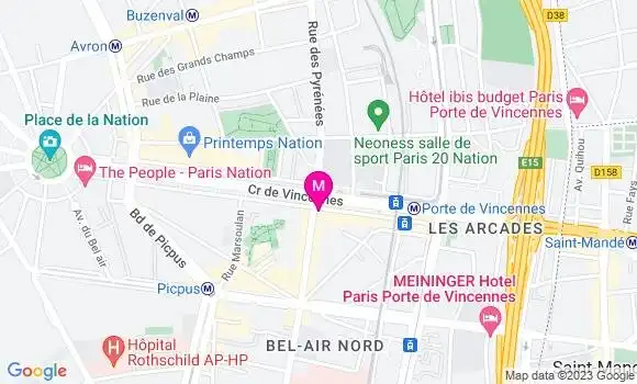 Localisation Restaurant  Le Netter