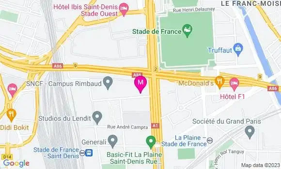 Localisation Restaurant  Le Rameau