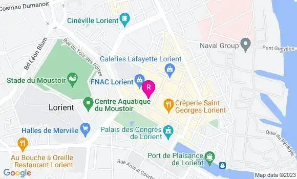 Localisation Brasserie Le Café Crème