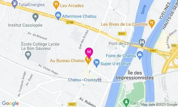 Localisation Restaurant Italien La Voglia